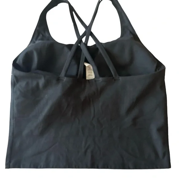 Athletic Black Support Criss Cross Bra Size B To D Cup Medium BNWT - Picture 2 of 5